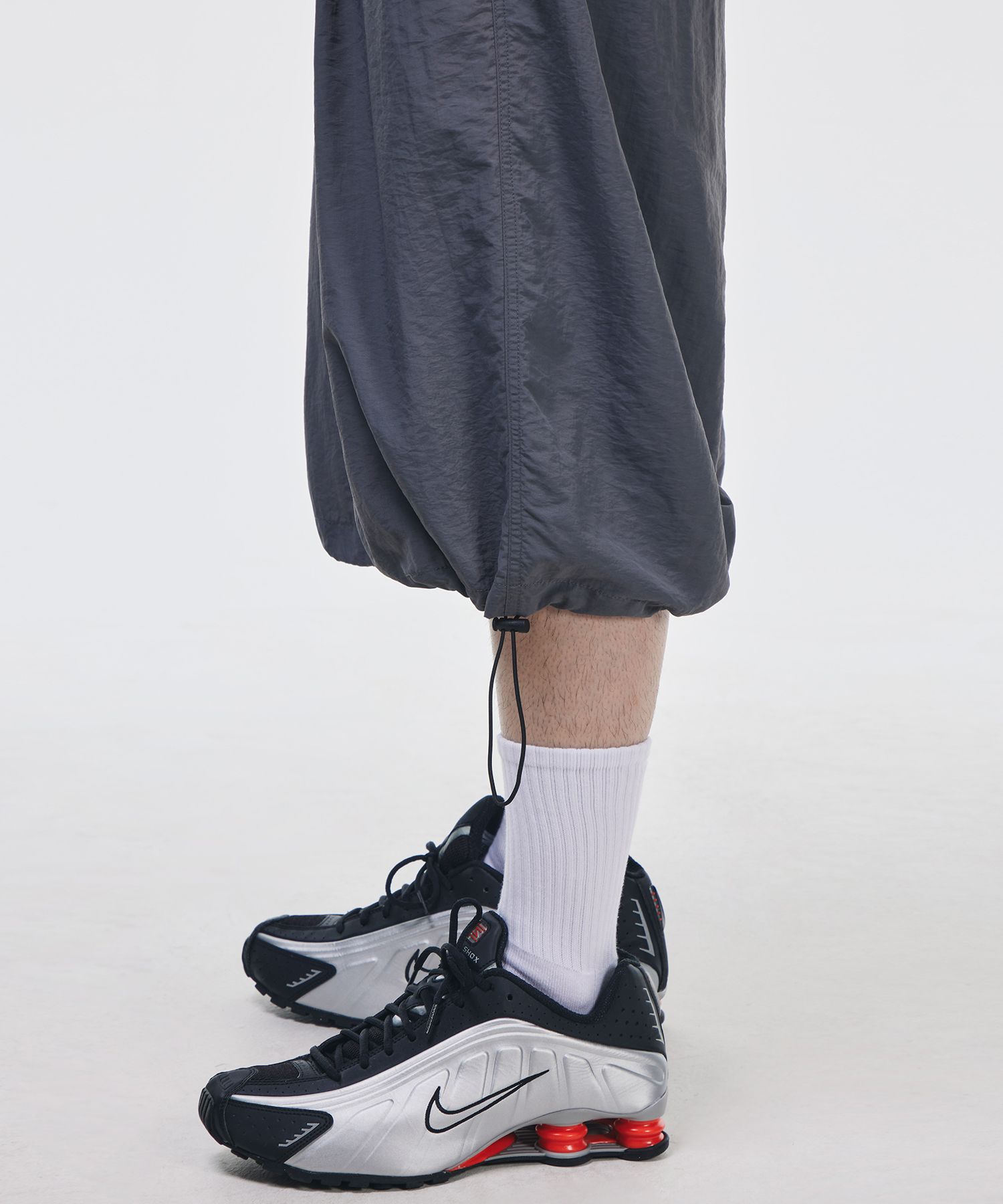 ★MUSINSA STANDARD★ Nylon Cargo Banding Bermuda Pants Grey MUSINSA | MUSINSA STANDARD Nylon Cargo Banding Bermuda Pants
