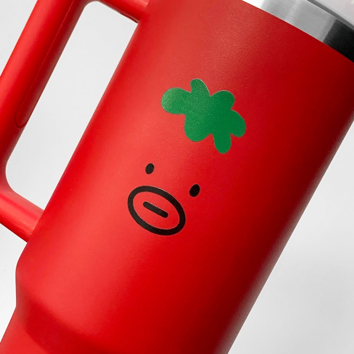 몽댕(MONGDAENG) Mustache Red Tomathew tumbler 웅이 토매튜 텀블러 1.18L