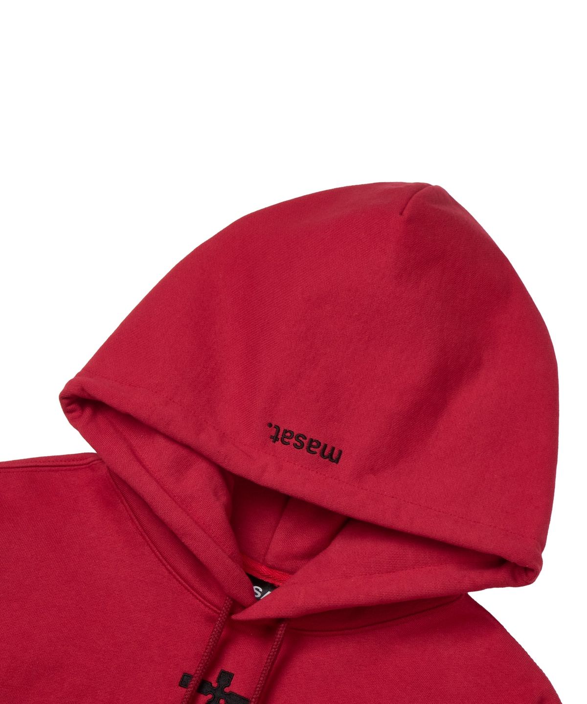 마사트(MASAT) Cross String Hood _ Dark Red