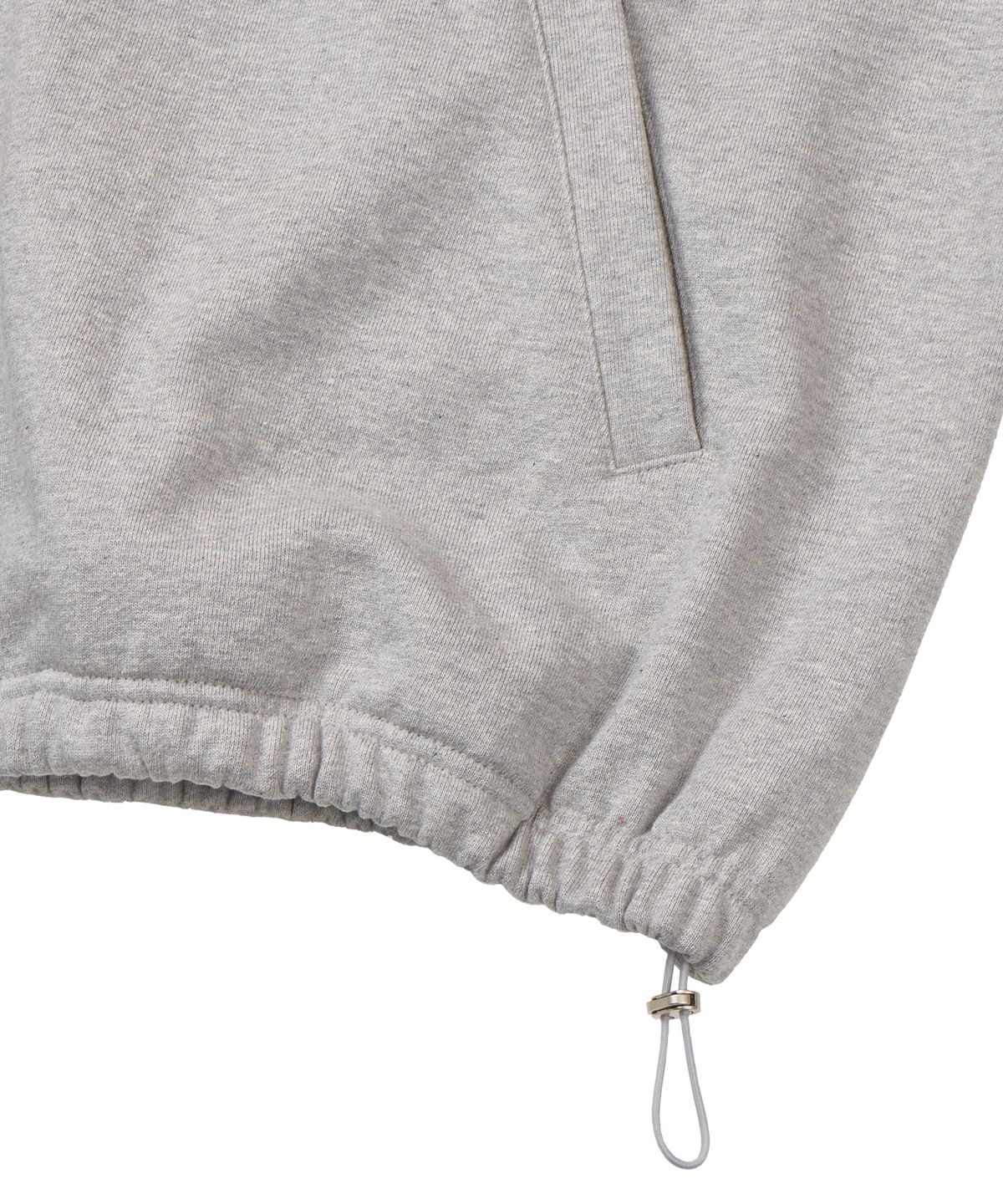 마사트(MASAT) Cross String Hood Zip _ Gray