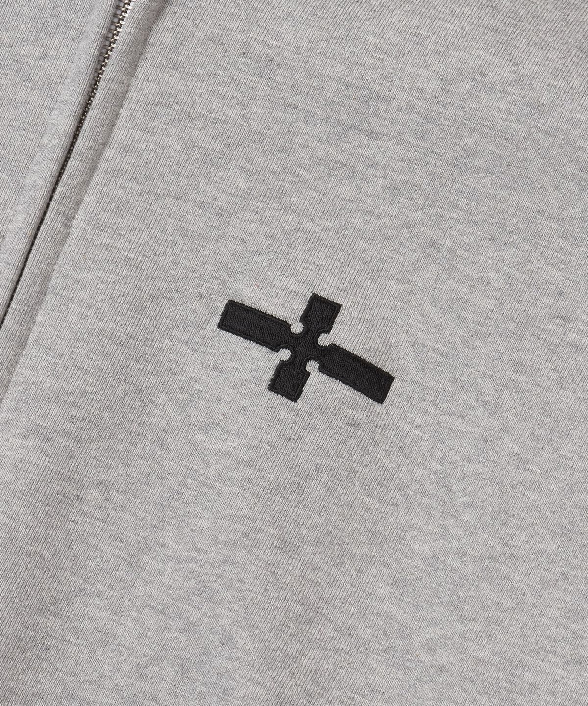 마사트(MASAT) Cross String Hood Zip _ Gray
