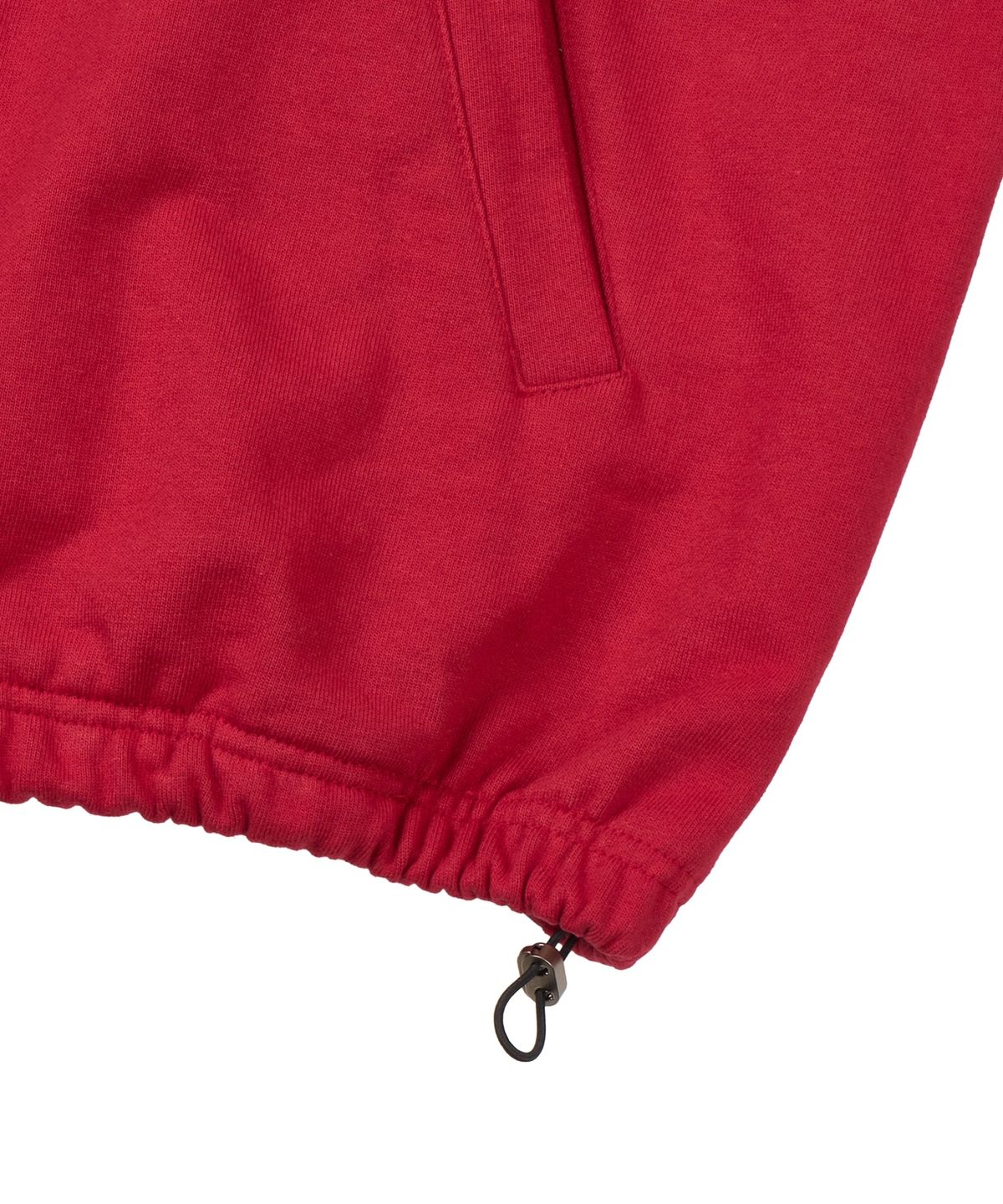 마사트(MASAT) Cross String Hood Zip _ Dark Red