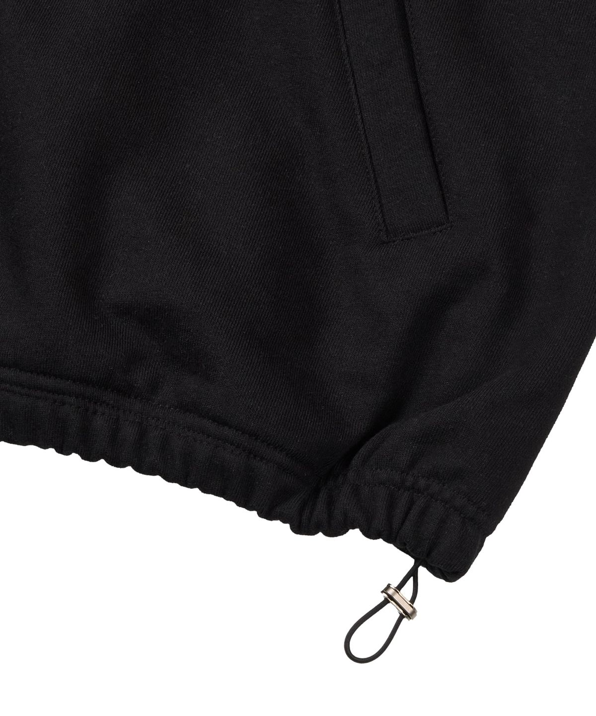마사트(MASAT) Cross String Hood Zip _ Black