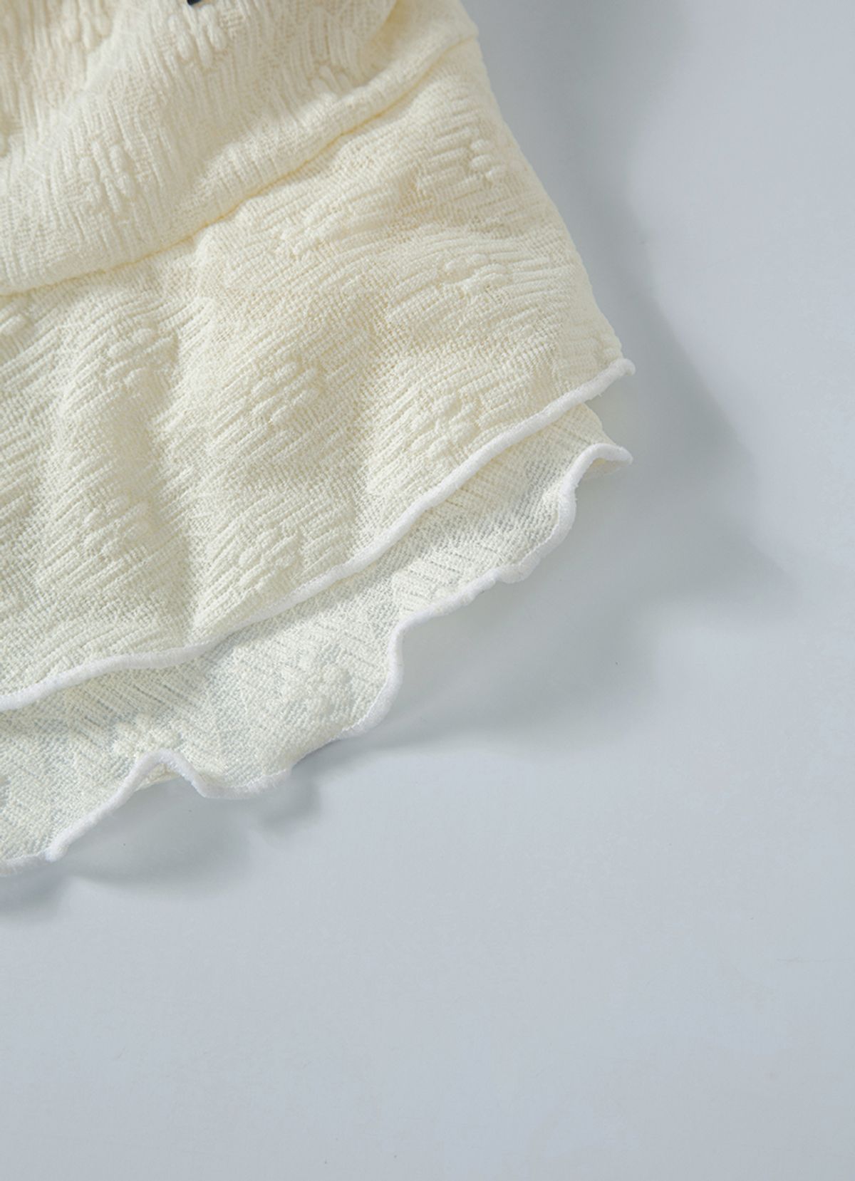 애즈온(ASON) BLOSSOM MINI DRESS / IVORY