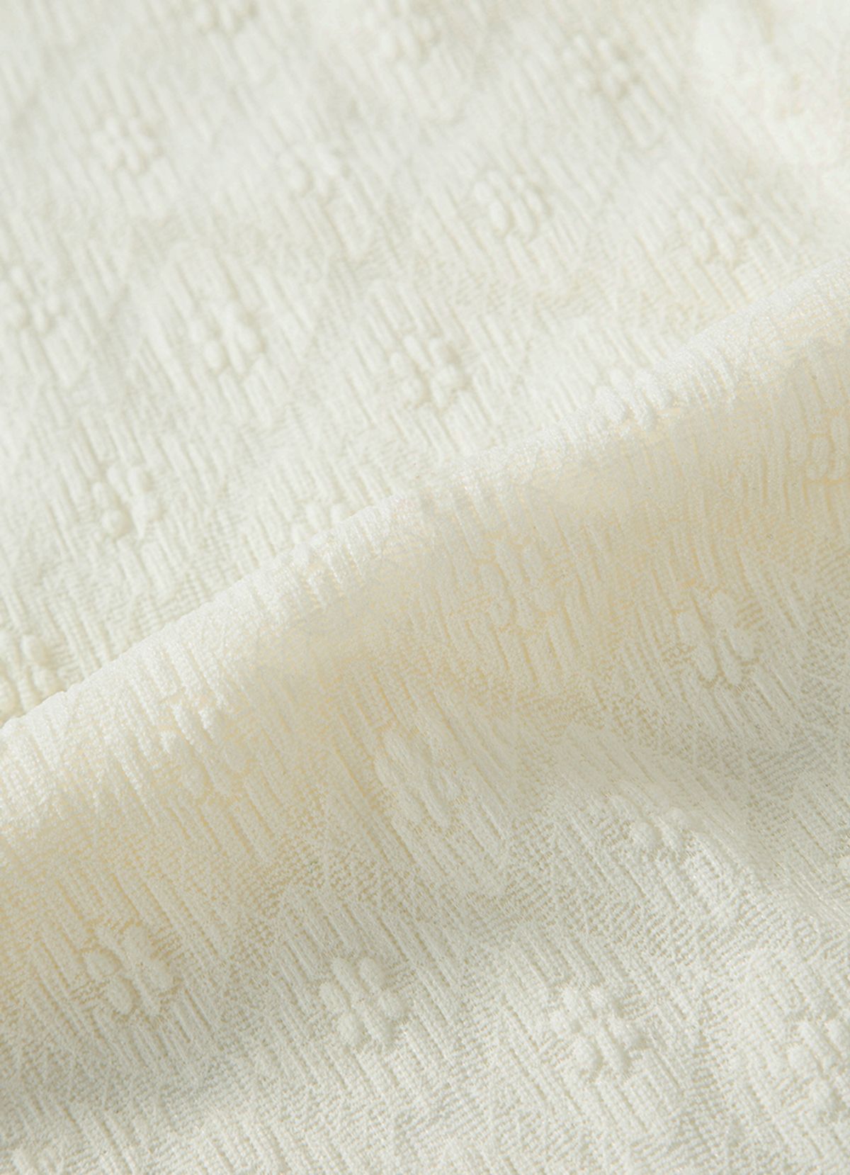 애즈온(ASON) BLOSSOM MINI DRESS / IVORY