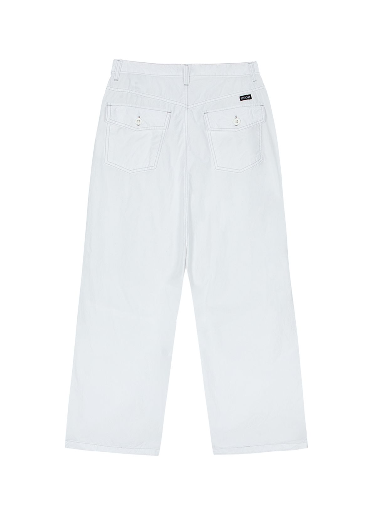 애즈온(ASON) PETER PANTS / WHITE