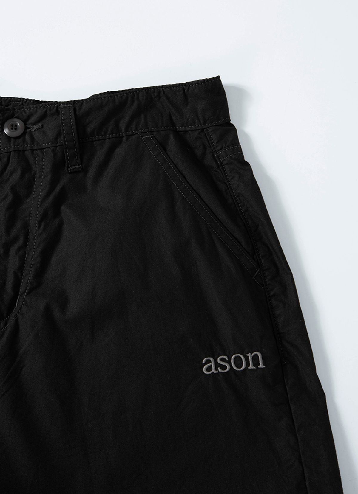애즈온(ASON) PETER PANTS / BLACK