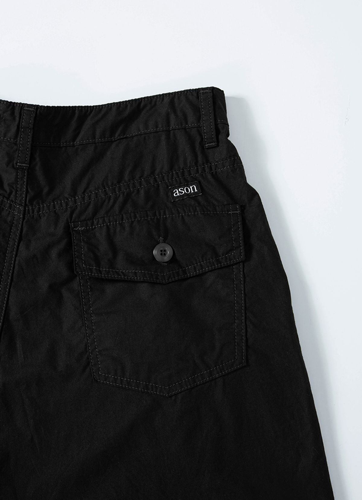 애즈온(ASON) PETER PANTS / BLACK