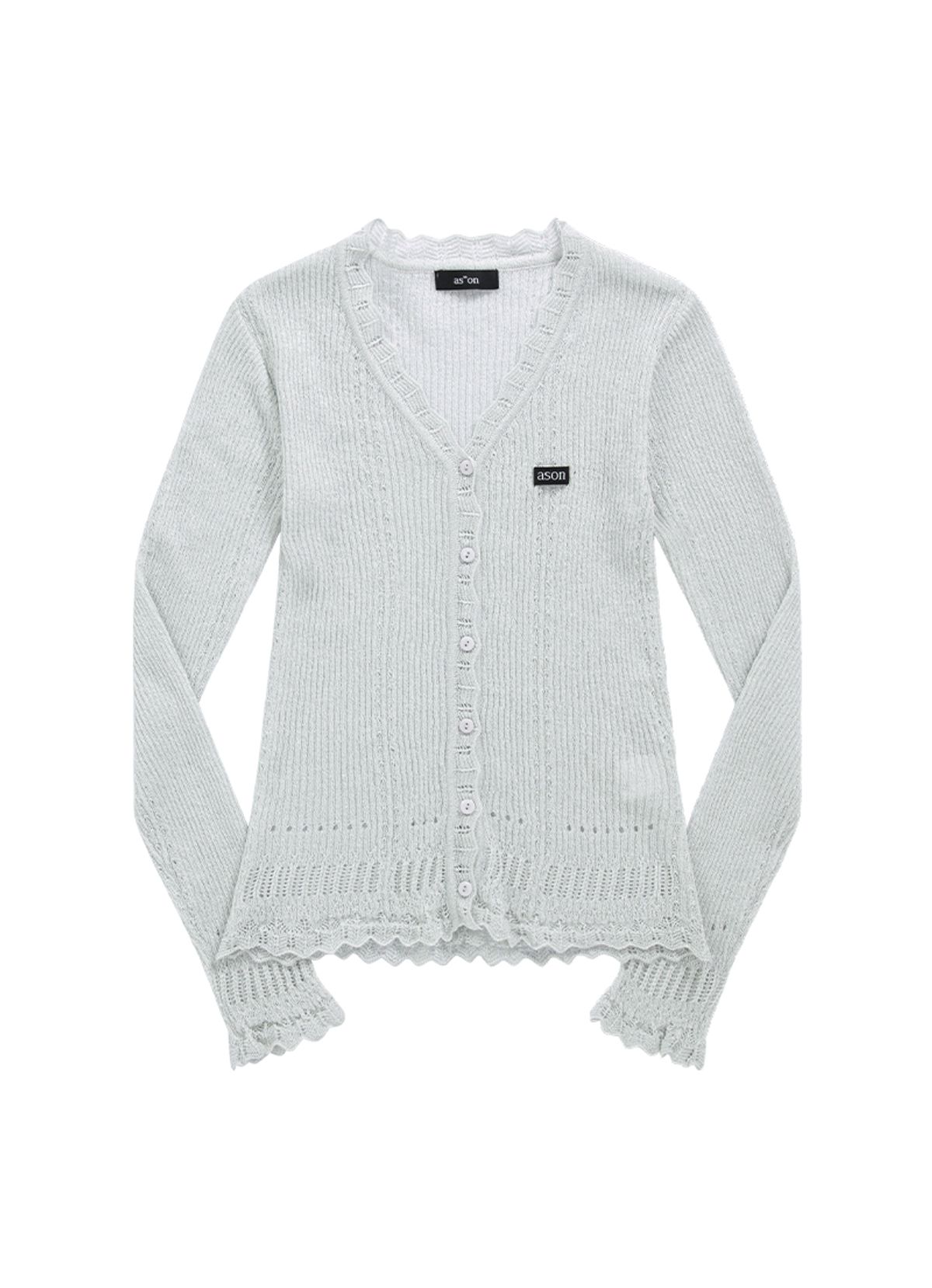 애즈온(ASON) MAG CARDIGAN