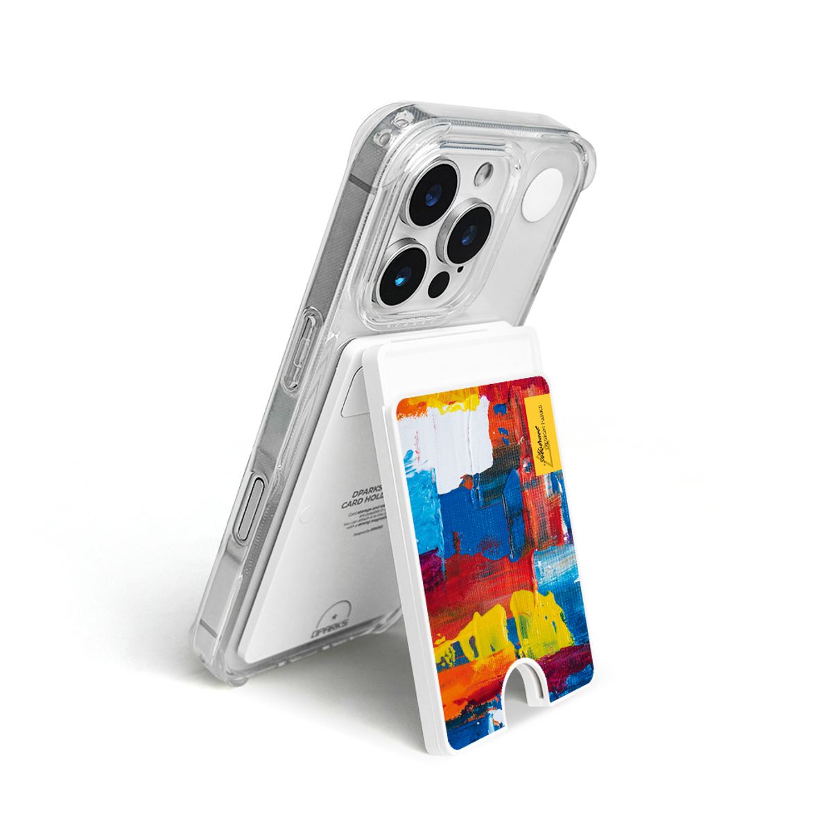 디팍스(D'PARKS) Painting Blending-POP-Magnetic 맥세이프 스탠드 카드홀더