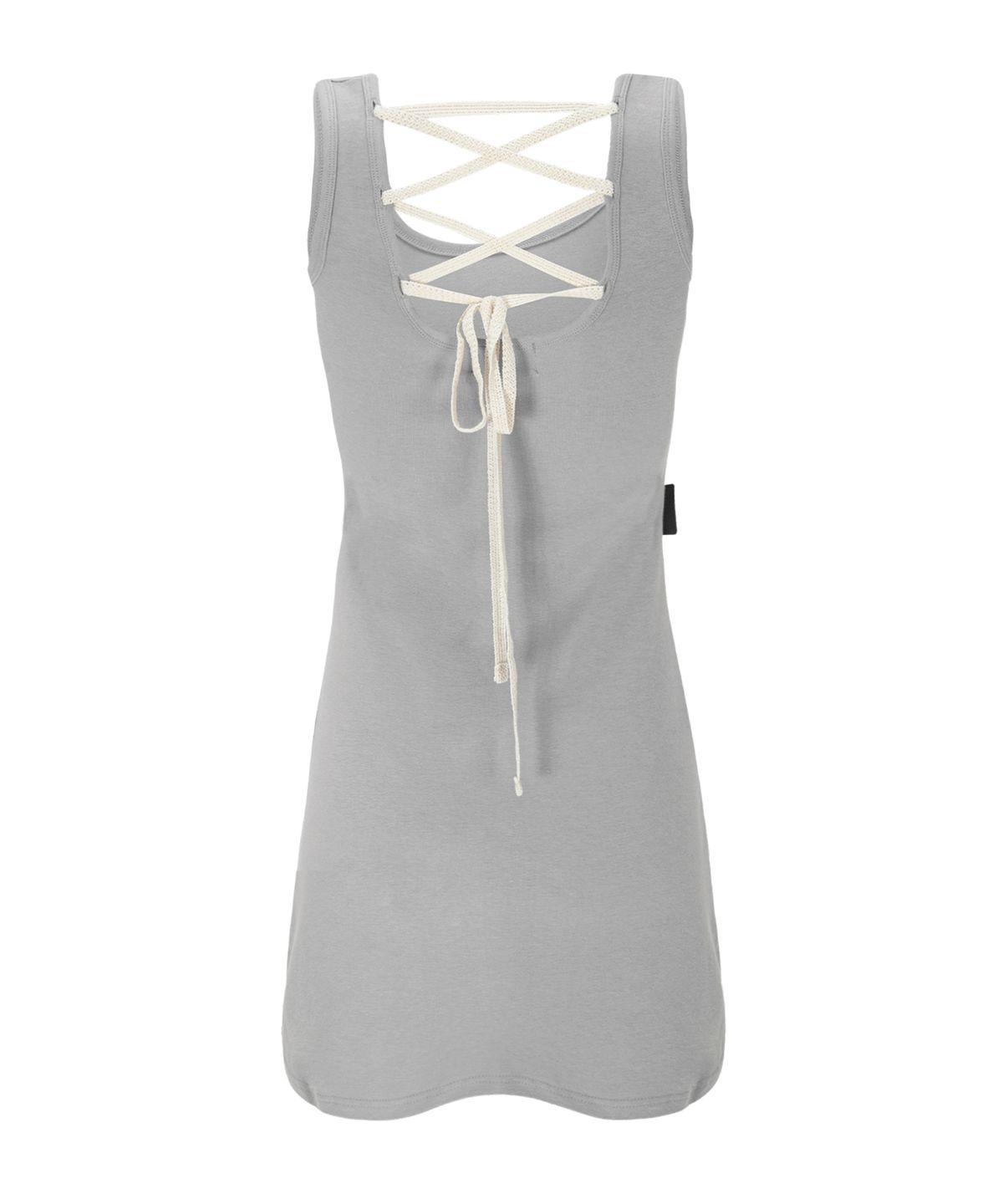 벨리아르(BELLIALEU) PLAIN CORSET DRESS-ASH BEIGE