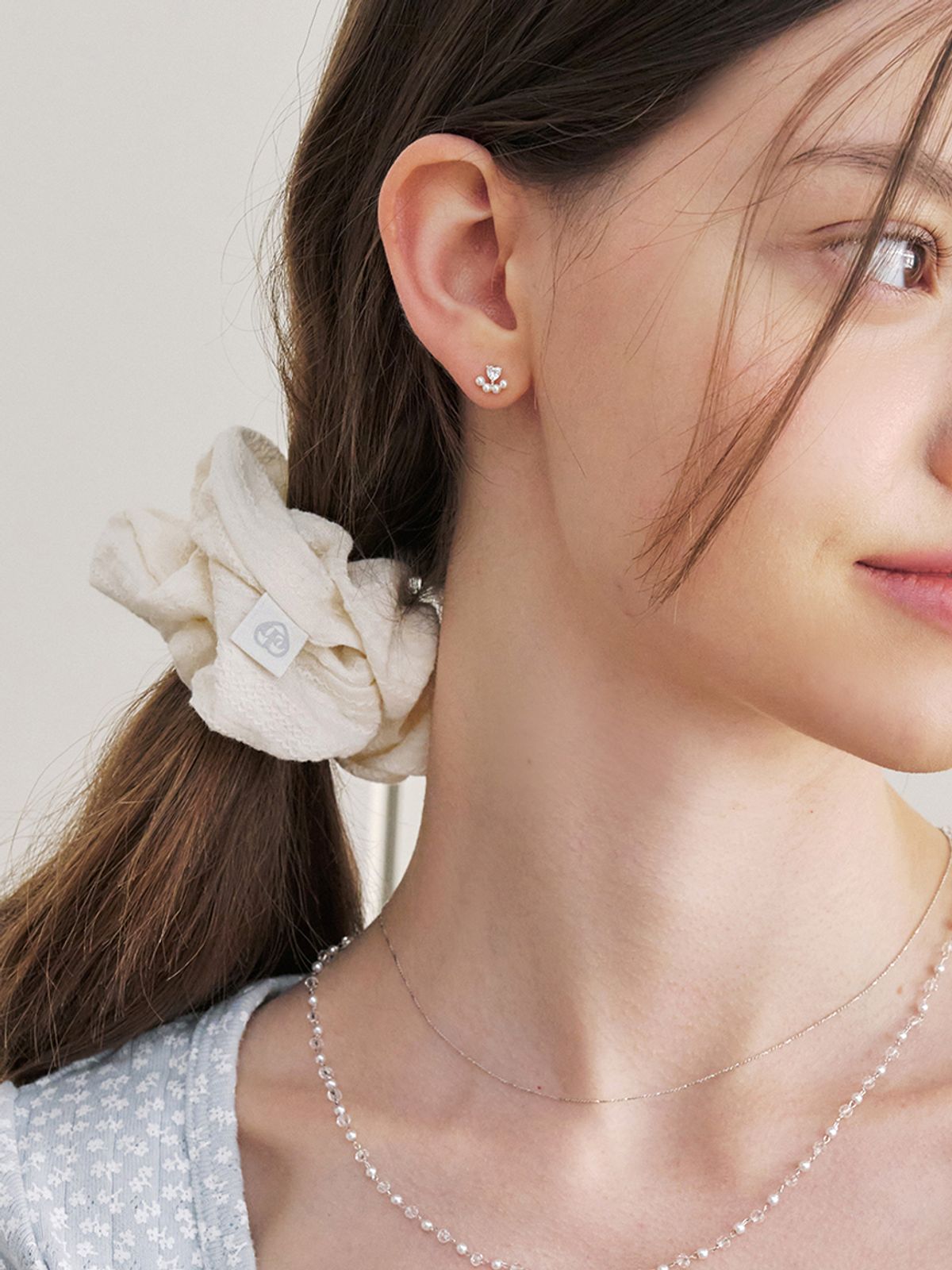 앵브록스(ENGBROX) lovey lace scrunchie