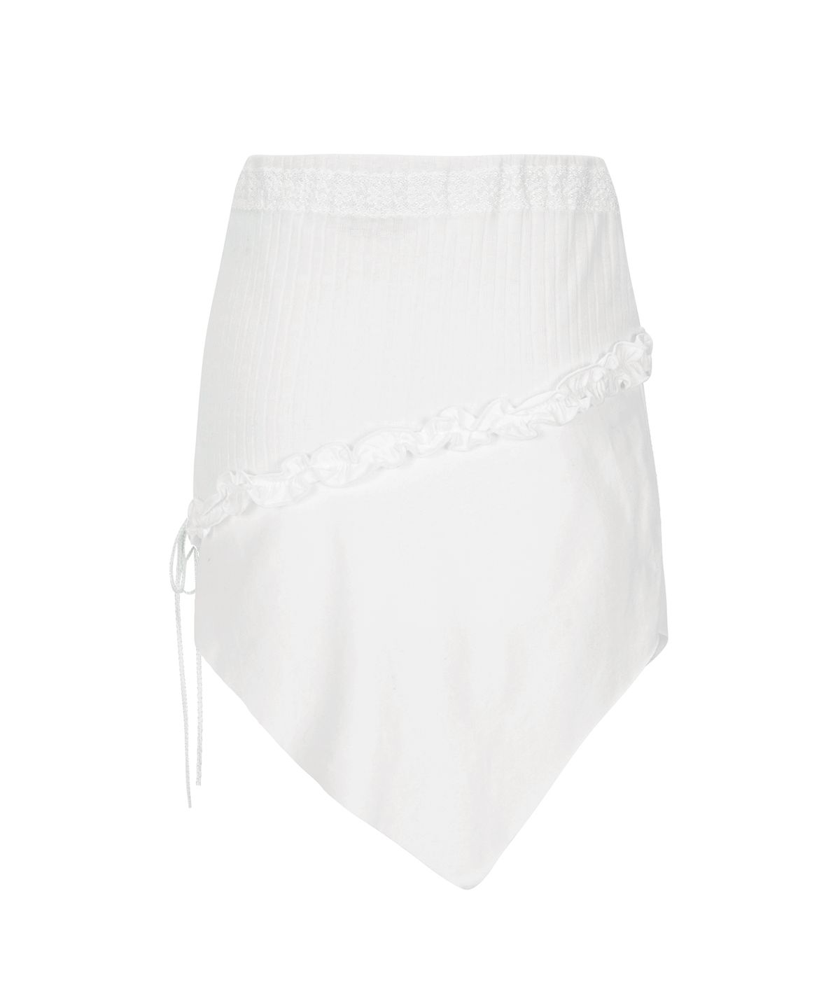 벨리아르(BELLIALEU) SELLY CUTTING SKIRT-IVORY