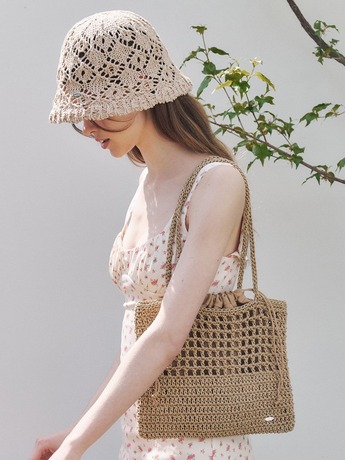 앵브록스(ENGBROX) coralie net shoulder bag_2 colors