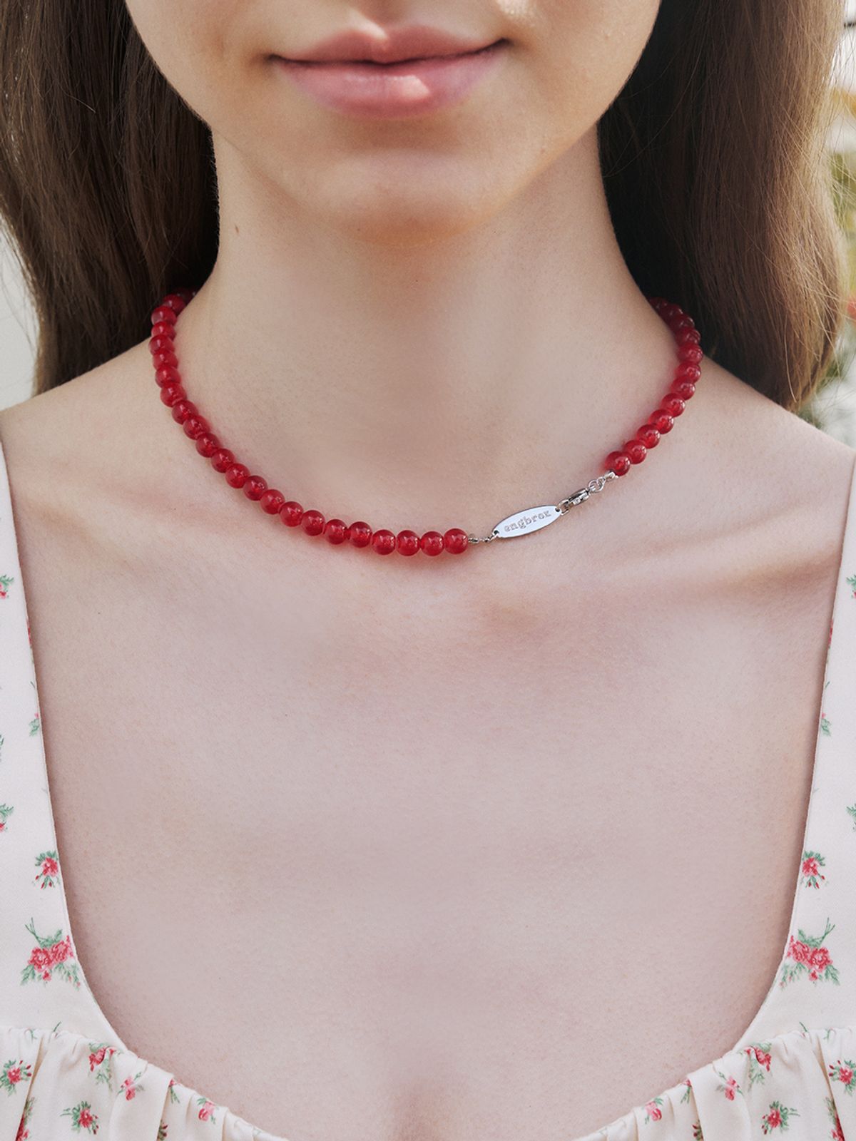 앵브록스(ENGBROX) kylie beads necklace