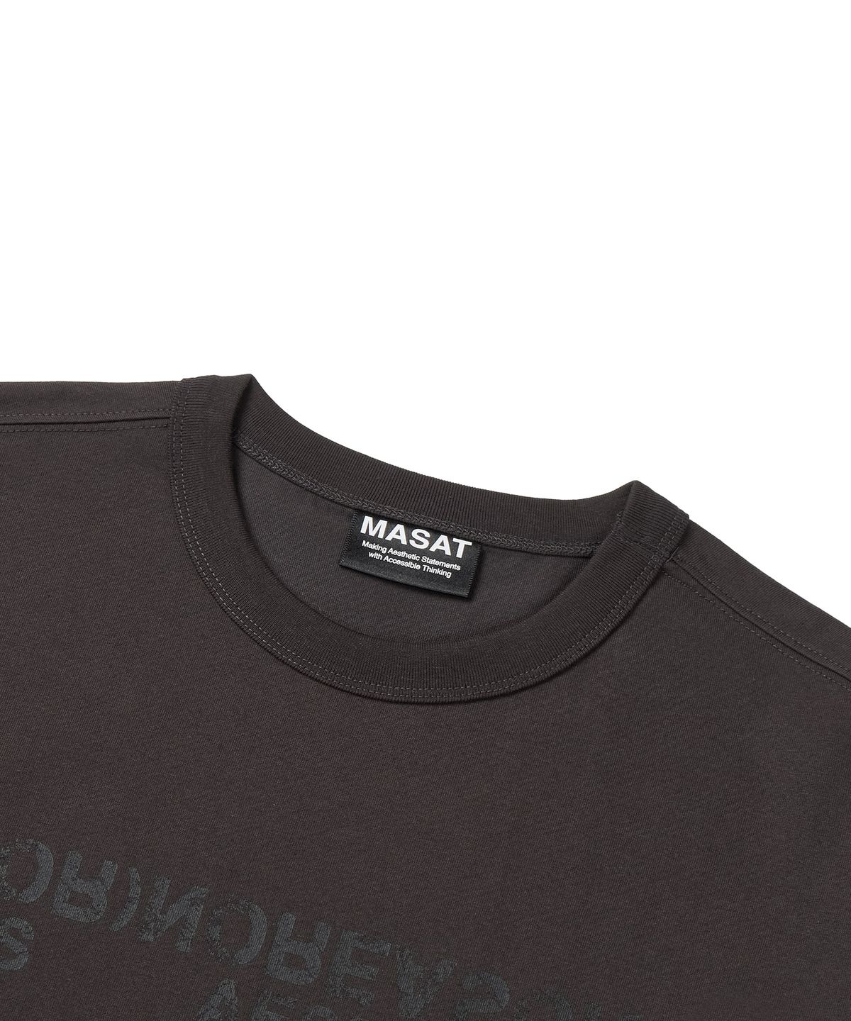 마사트(MASAT) Noreason Short sleeve _ Dark Mocha