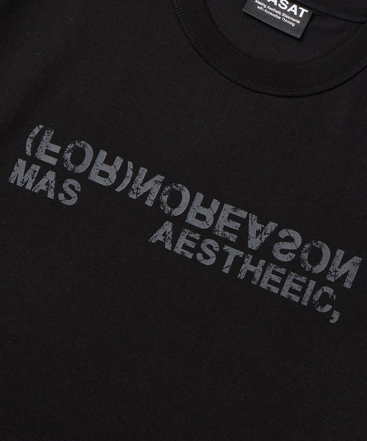 마사트(MASAT) Noreason Short sleeve _ Black