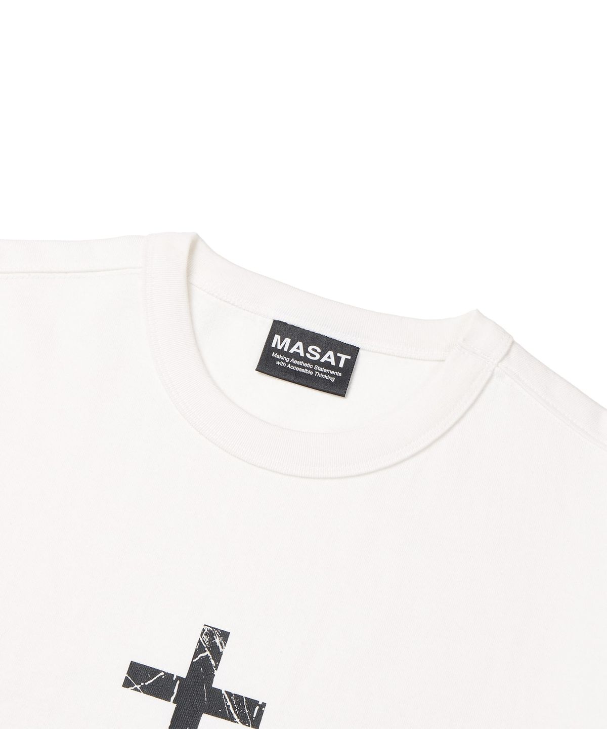마사트(MASAT) No Future Short Sleeve _ Off White