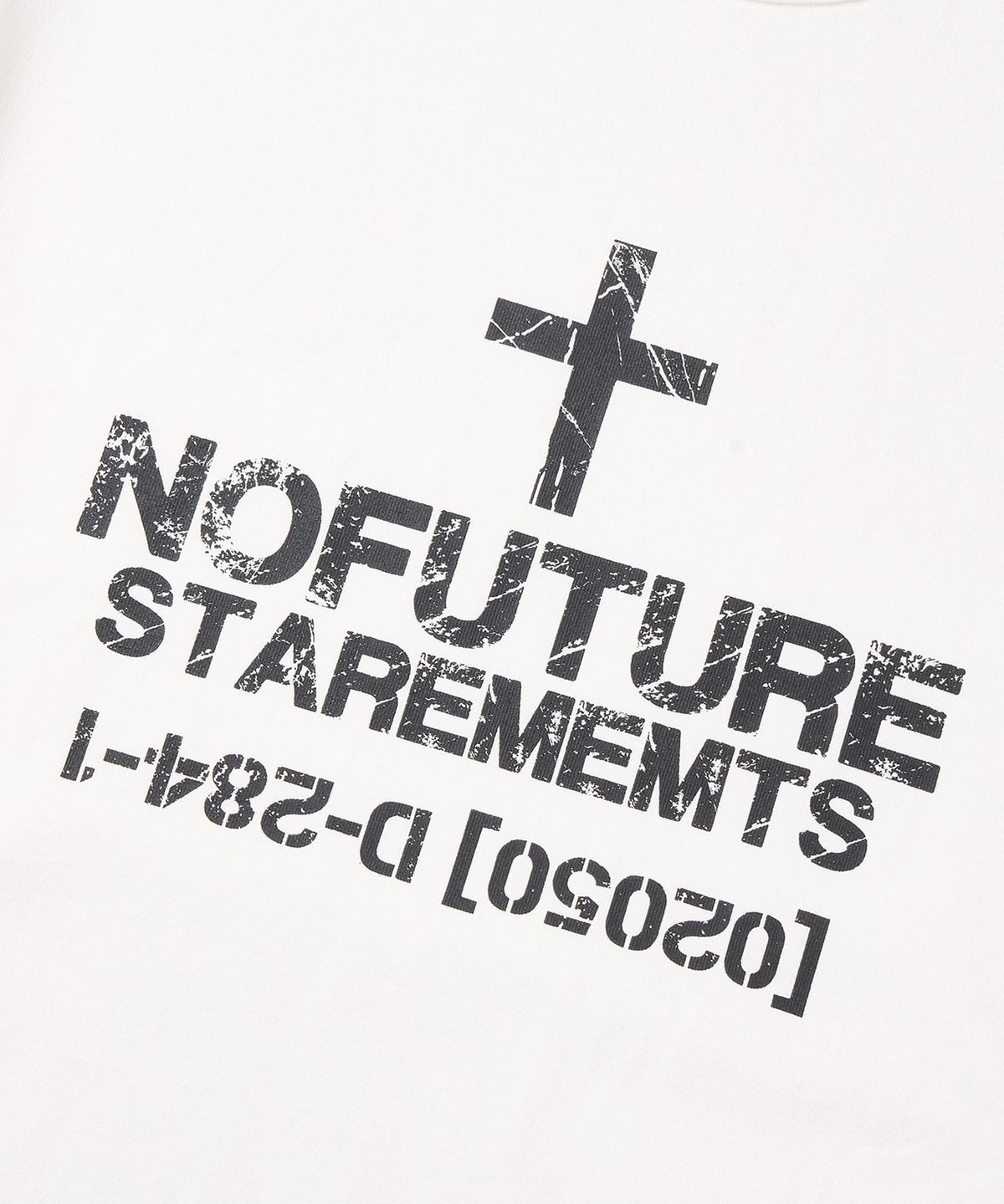 마사트(MASAT) No Future Short Sleeve _ Off White
