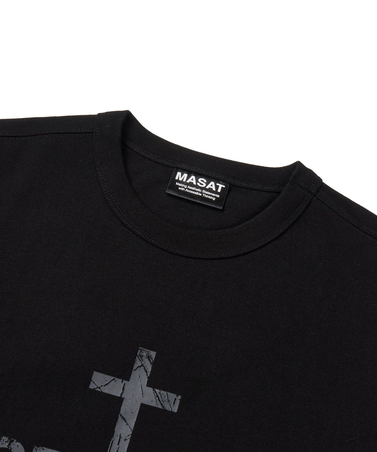 마사트(MASAT) No Future Short Sleeve _ Black