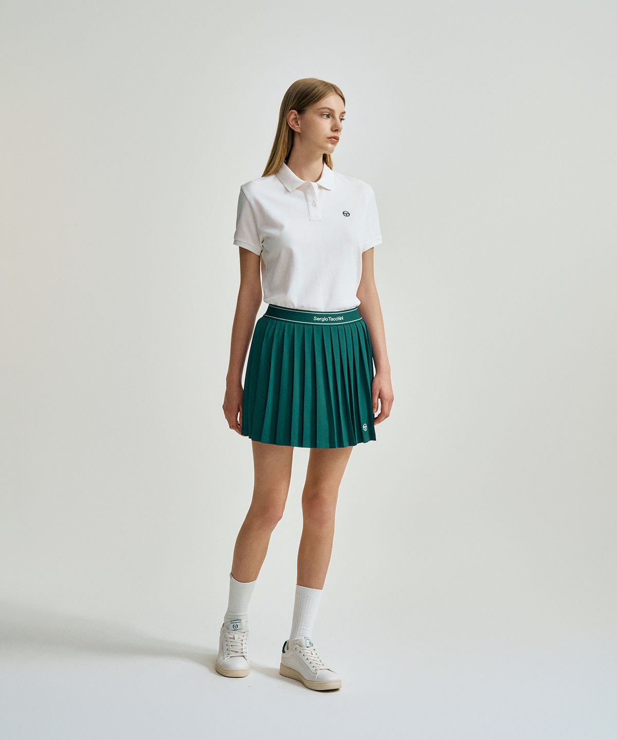 세르지오 타키니(SERGIO TACCHINI) W 타키니 플라잉 스커트 (D.Green)