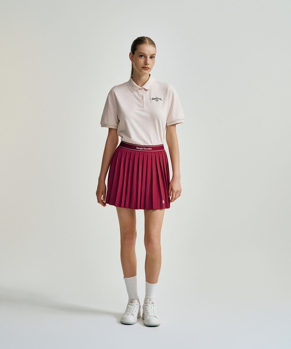 세르지오 타키니(SERGIO TACCHINI) W 타키니 플라잉 스커트 (D.Burgundy)