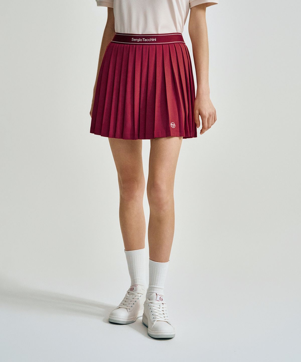 세르지오 타키니(SERGIO TACCHINI) W 타키니 플라잉 스커트 (D.Burgundy)