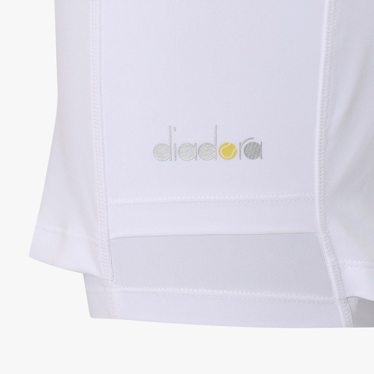 디아도라(diadora) 플레르 블록 메쉬 원피스 WHITE
