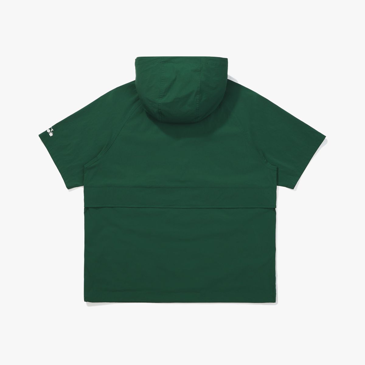 디아도라(diadora) 쿨웨이브 후드 반팔 아노락 GREEN