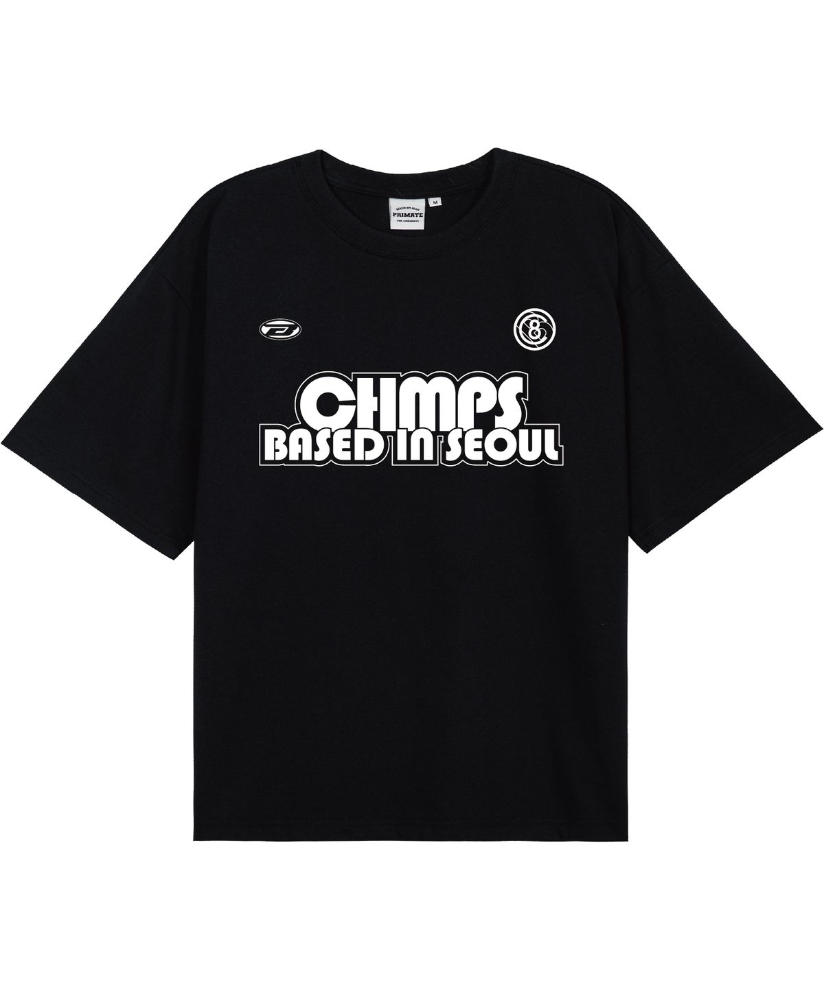 본챔스(BORN CHAMPS) [6 COLORS] SPORTY UF 오버핏 반팔티셔츠 B25ST93