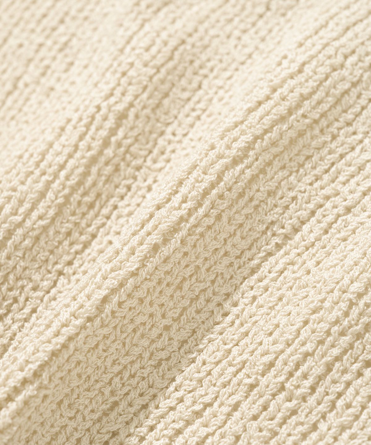 니티드(KNITTED) (W) 썸머 부클 볼레로 가디건 LINEN