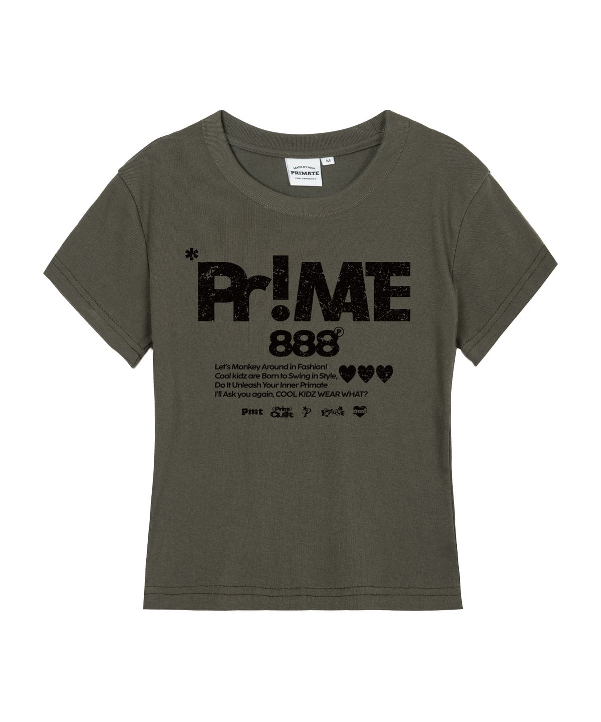 프라임에이트(PRIMATE) UNLEASH 여성 슬림핏 반팔티셔츠 6 COLORS