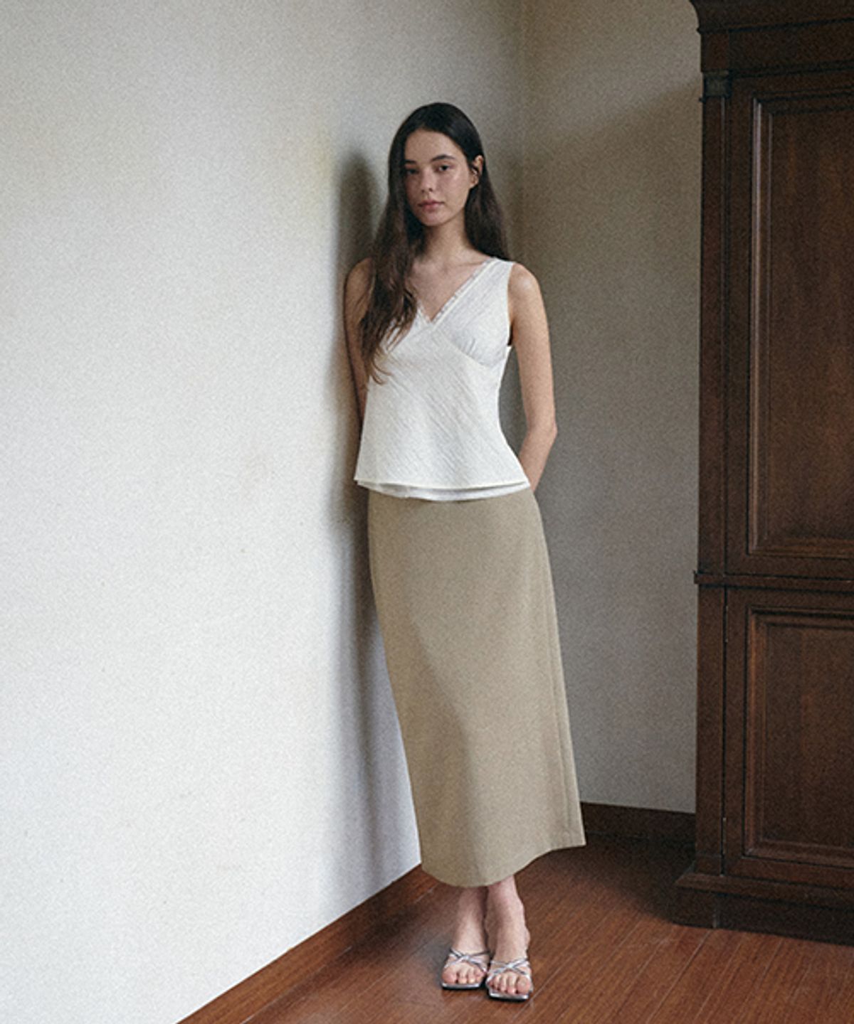 안젤로비안코(ANGELO BIANCO) Mei Skirt