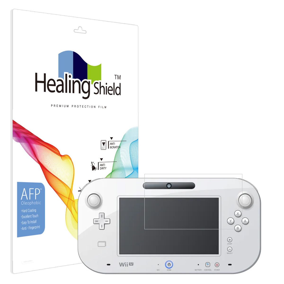 힐링쉴드(HEALINGSHIELD) 닌텐도 WiiU 올레포빅 액정보호필름