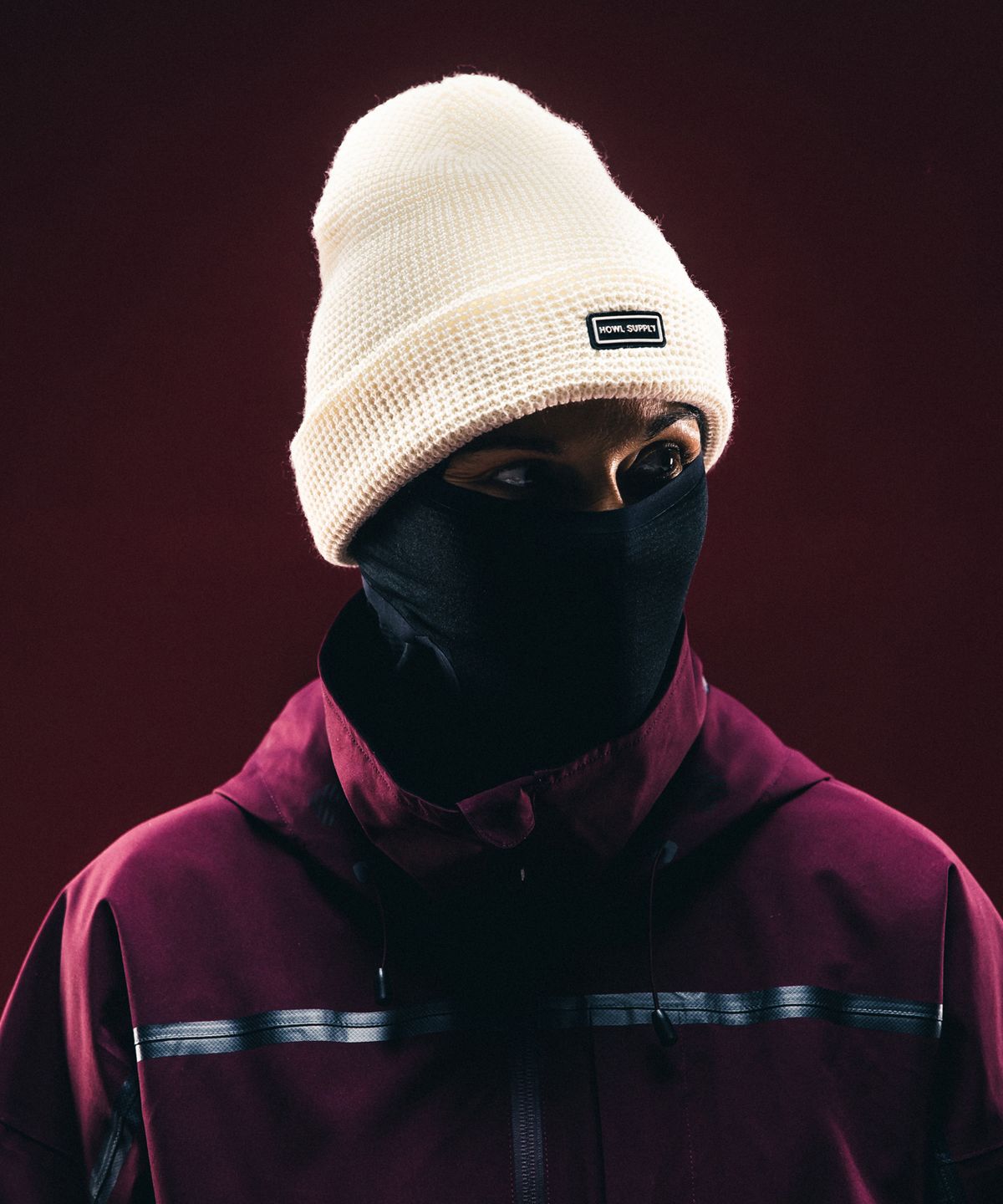 하울 서플라이(HOWL SUPPLY) 와플 비니 크림 25/26