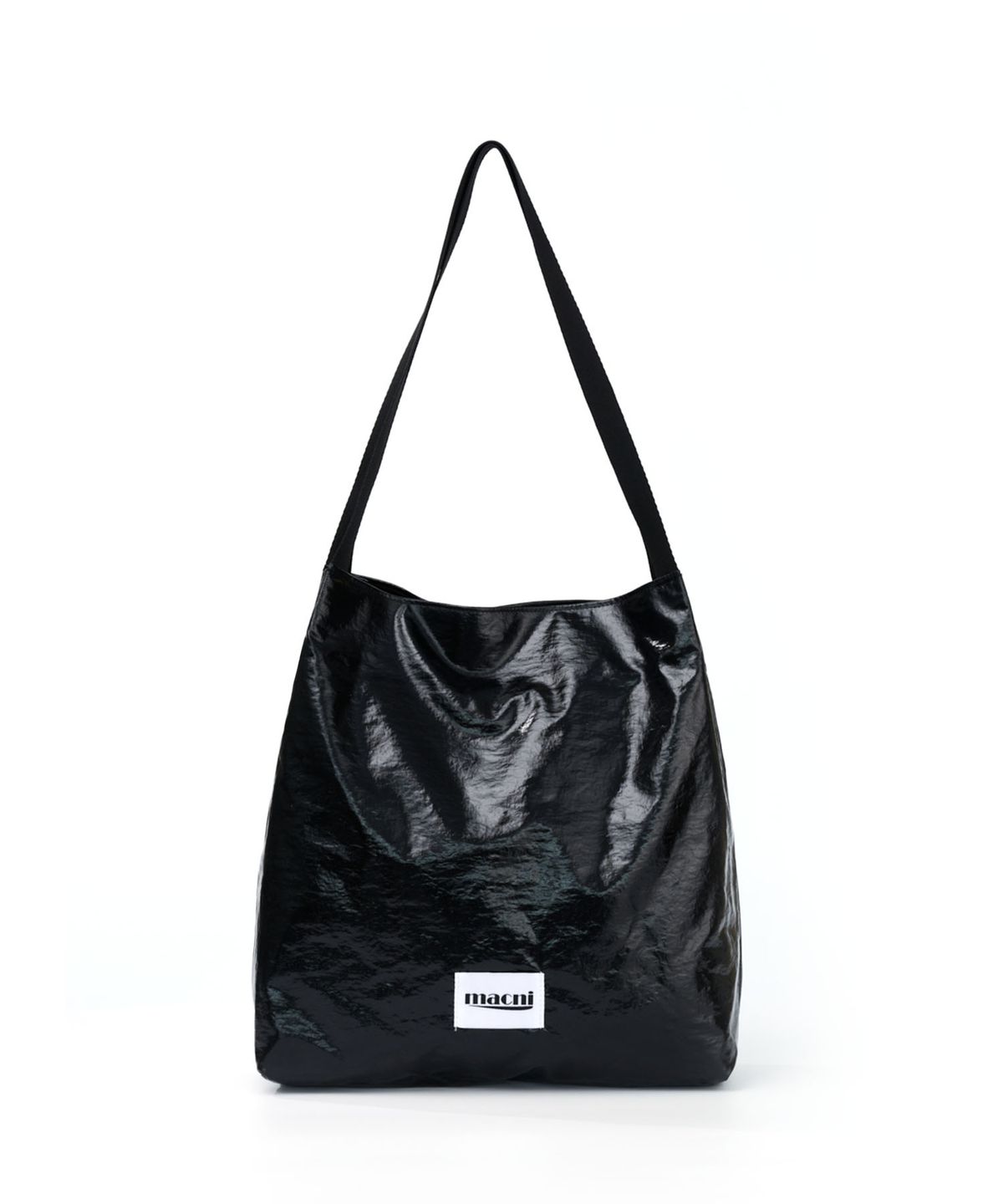 마크니(MACNI) [SET] GLOSSY SHOULDER BAG & GLOSSY SLIM POUCH & BALL CAP SET