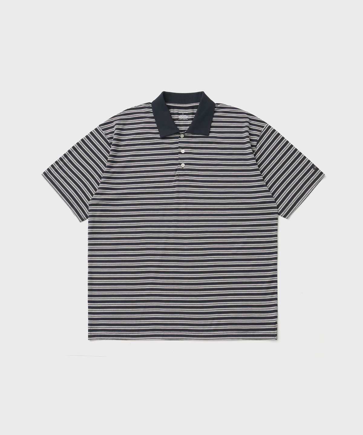 어나더 오피스(ANOTHER OFFICE) Brief Stripe Short Sleeve T (Navy)
