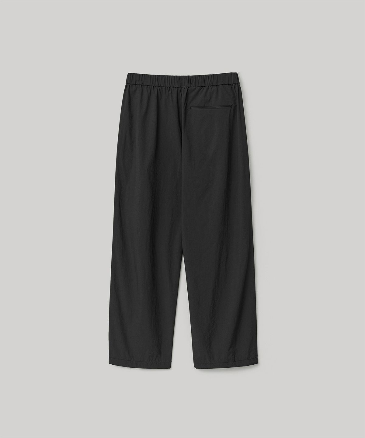 어나더 오피스(ANOTHER OFFICE) Flow Banding Easy Pants (Black)