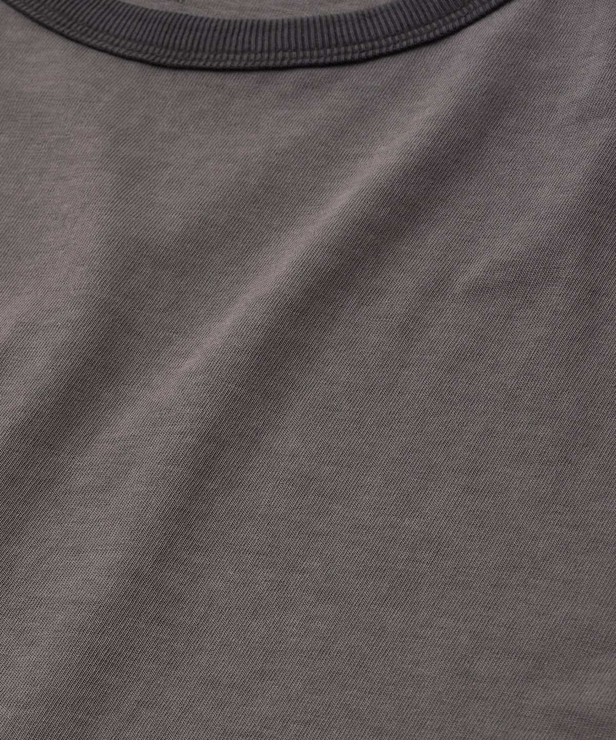 어나더 오피스(ANOTHER OFFICE) Homeboy Garment Ringer Tee (Charcoal Brown)