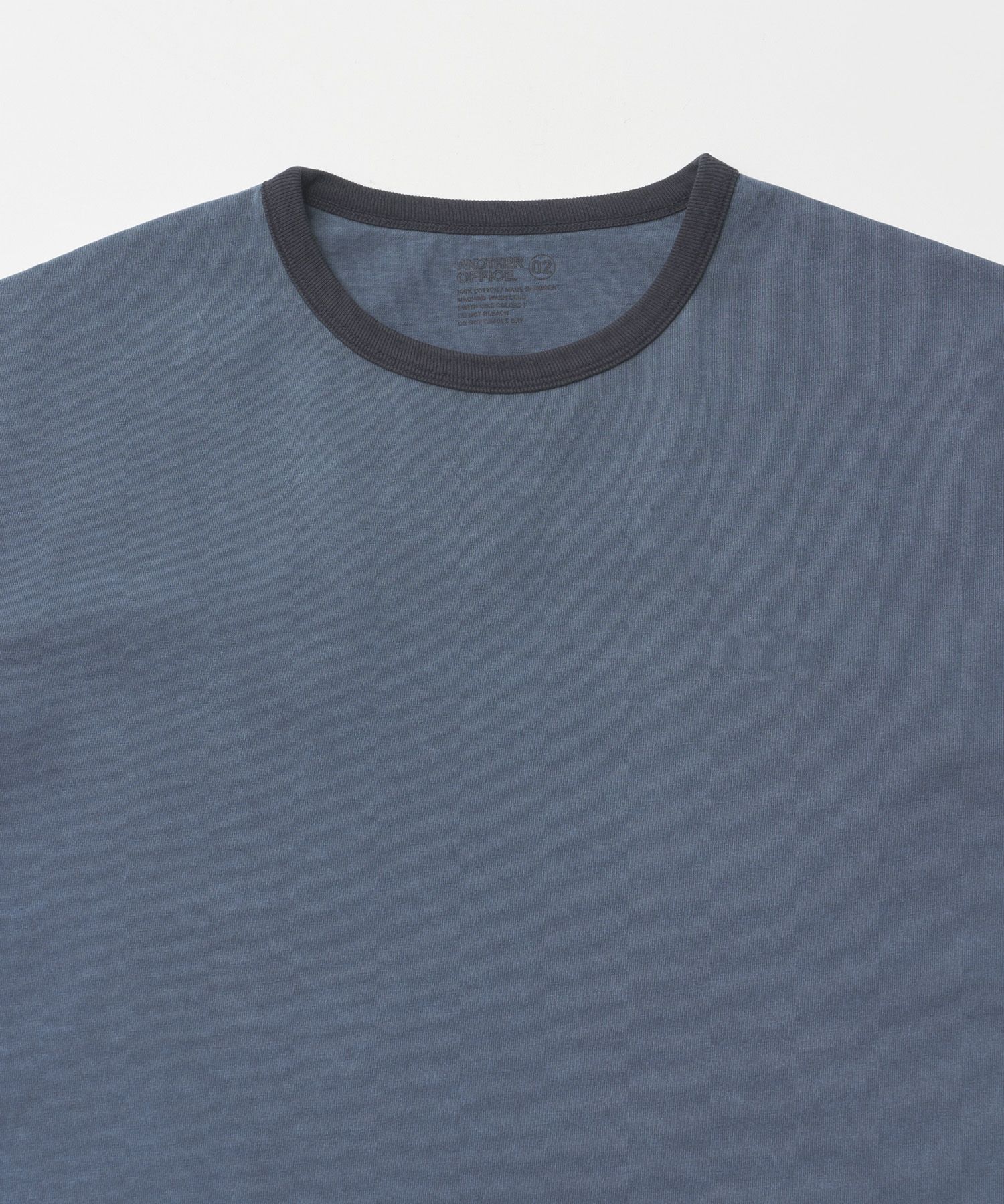 MUSINSA公式 | ANOTHER OFFICE Homeboy Garment Ringer Tee (Navy)