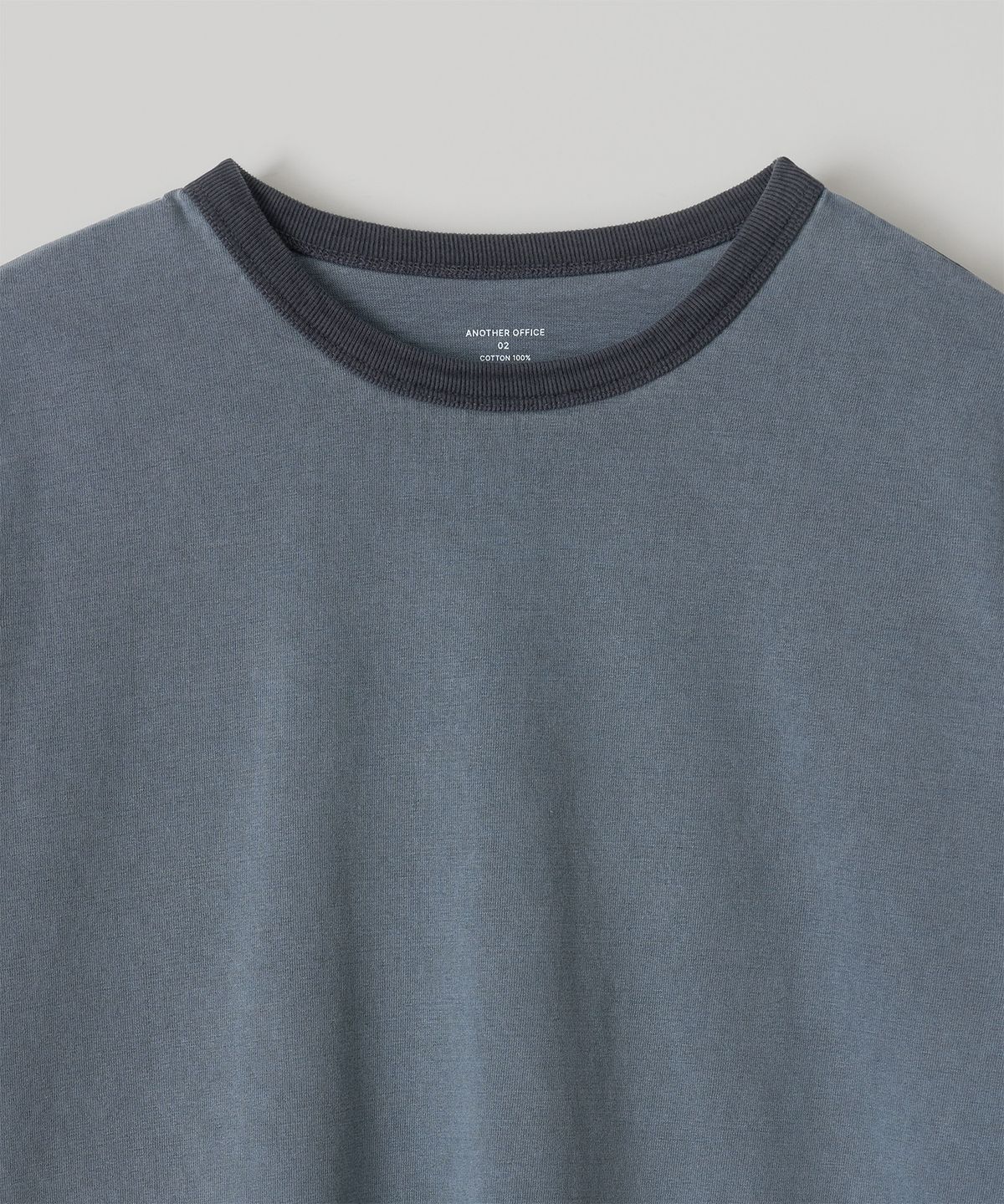 어나더 오피스(ANOTHER OFFICE) Homeboy Garment Ringer Tee (Navy)