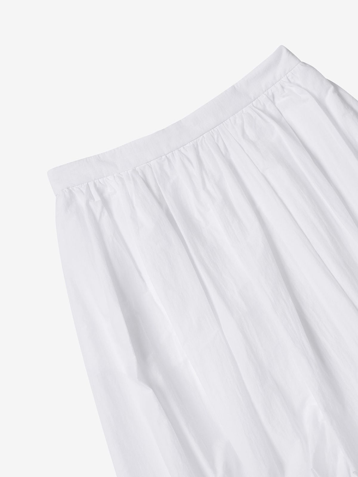 엘유브이엠(LUVM) BALLOON MINI SKIRT_WHITE