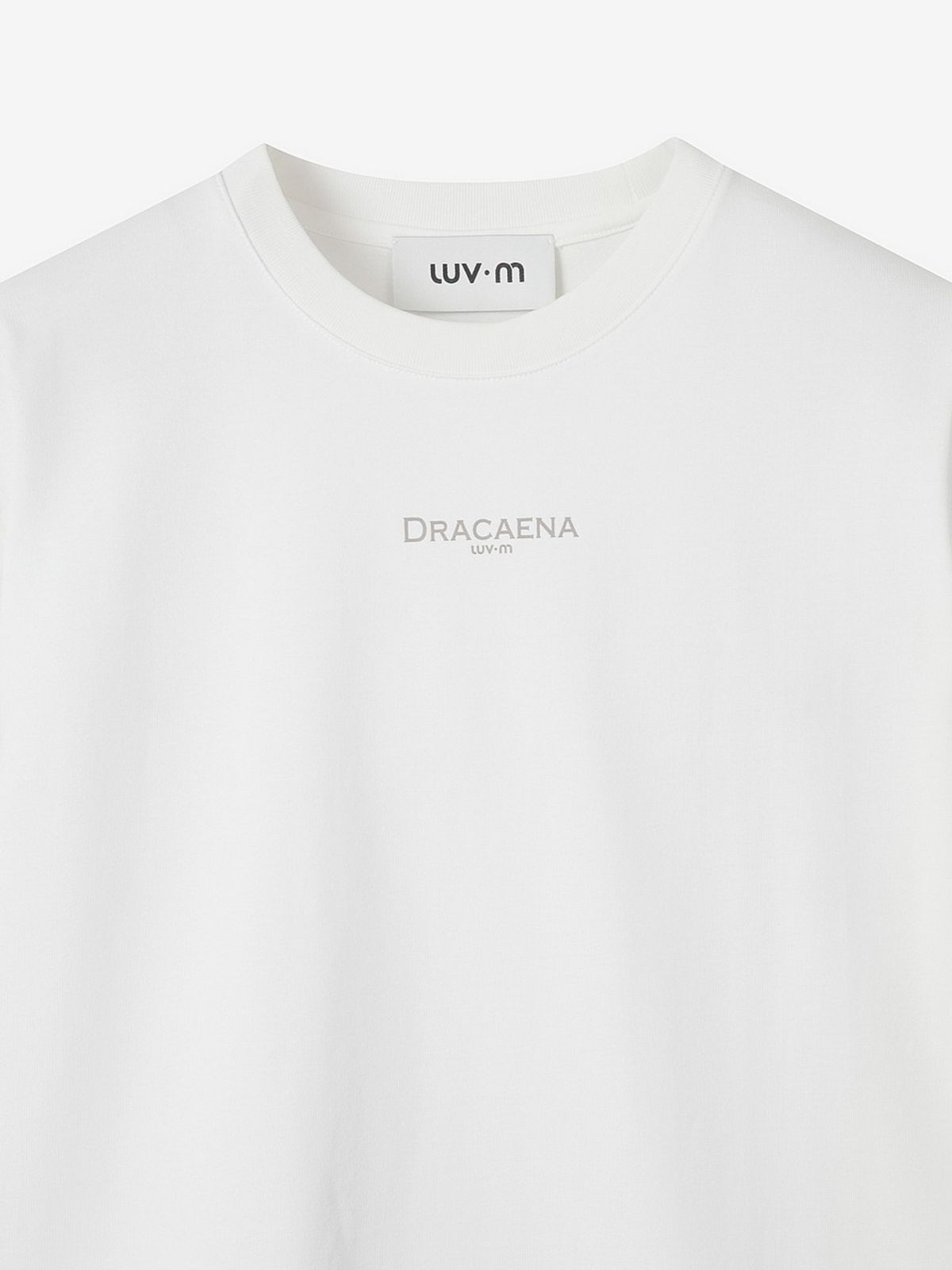 엘유브이엠(LUVM) DRACAENA BACK PRINTING T-SHIRTS_WHITE