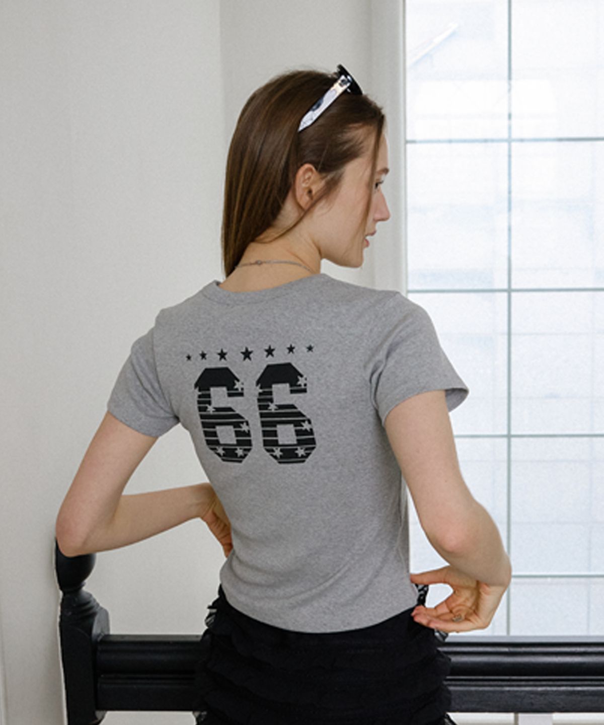 레터리(LETERIE) LR NUMBER POINT T-SHIRT_3COLOR