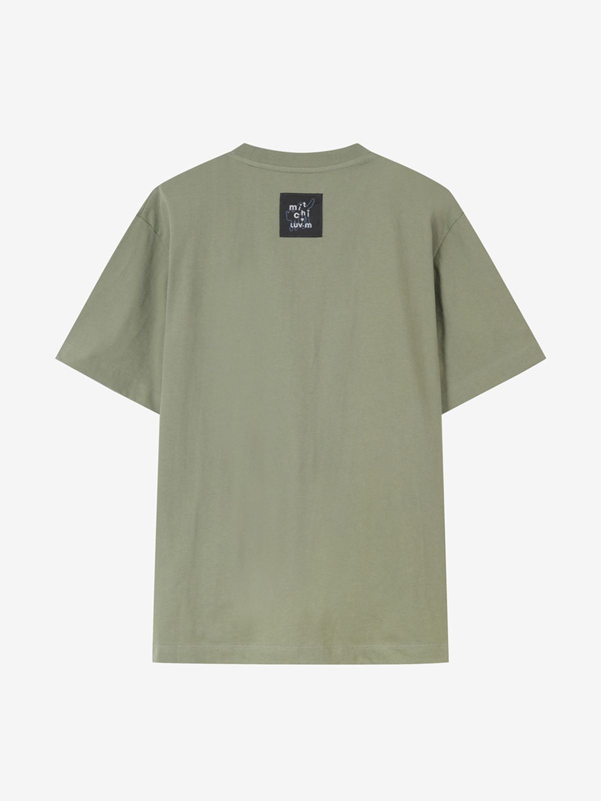 엘유브이엠(LUVM) MITCHI PRINTING T-SHIRTS_KHAKI