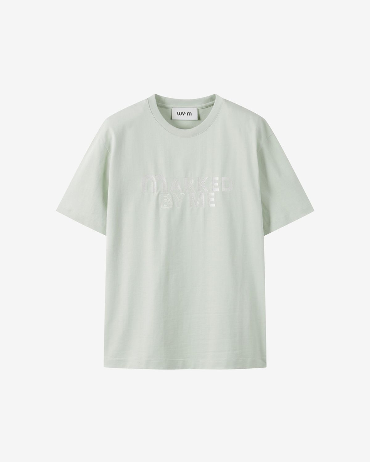 엘유브이엠(LUVM) LETTERING T-SHIRTS_MINT