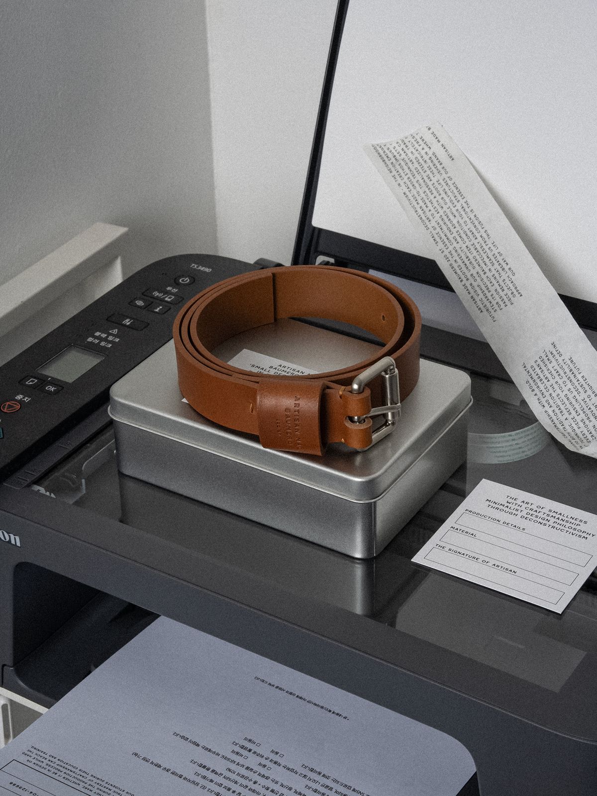 바우메로(BAUMERO) BELT 212 (BLACK)