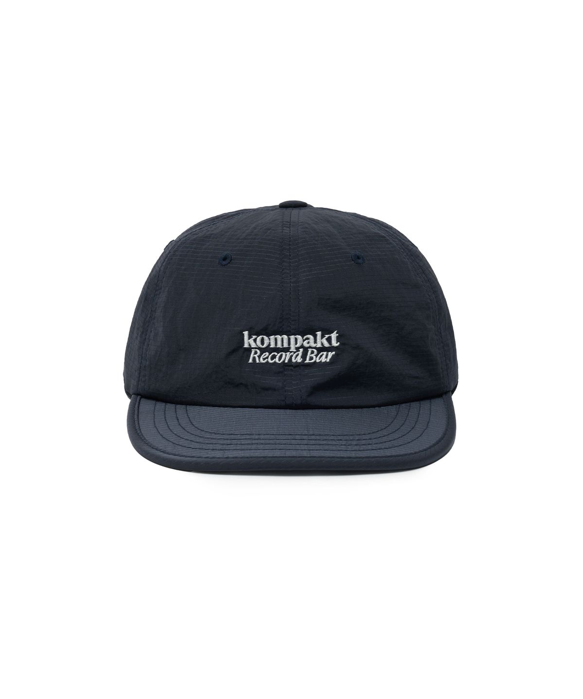 콤팩트 레코드 바(KOMPAKT RECORD BAR) KRB 6panel Ripstop Nylon Cap - Black