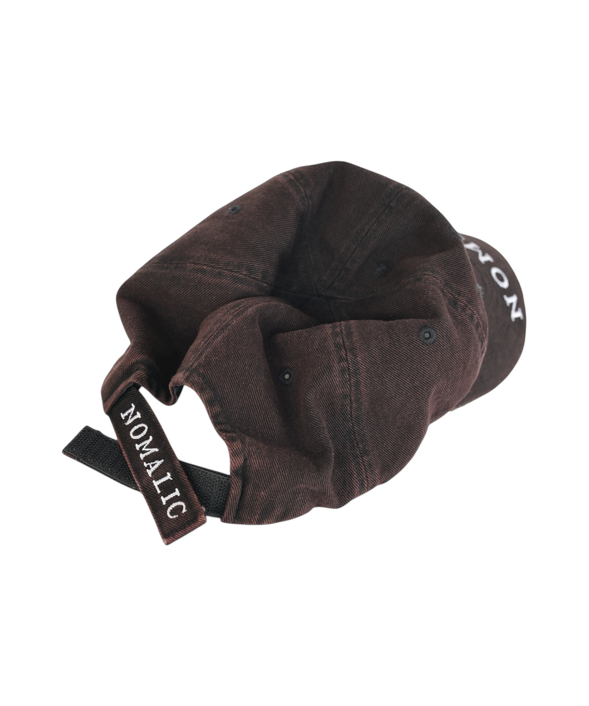 노말릭(NOMALIC) N Visor Cap - Washed Black