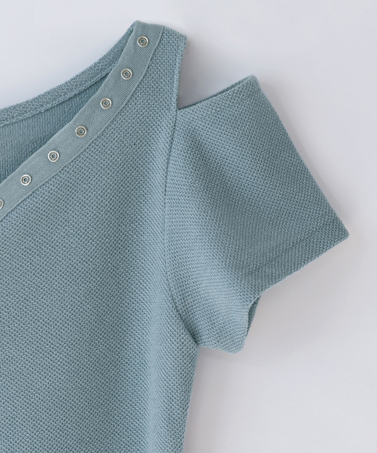 닐링(NILLRING) T19.00 Snep point Short-sleeved cardigan _ Mint